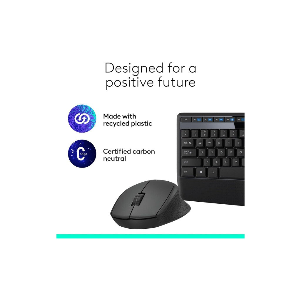 Logitech MK345 Wireless Desktop Keyboard & Mouse Combo