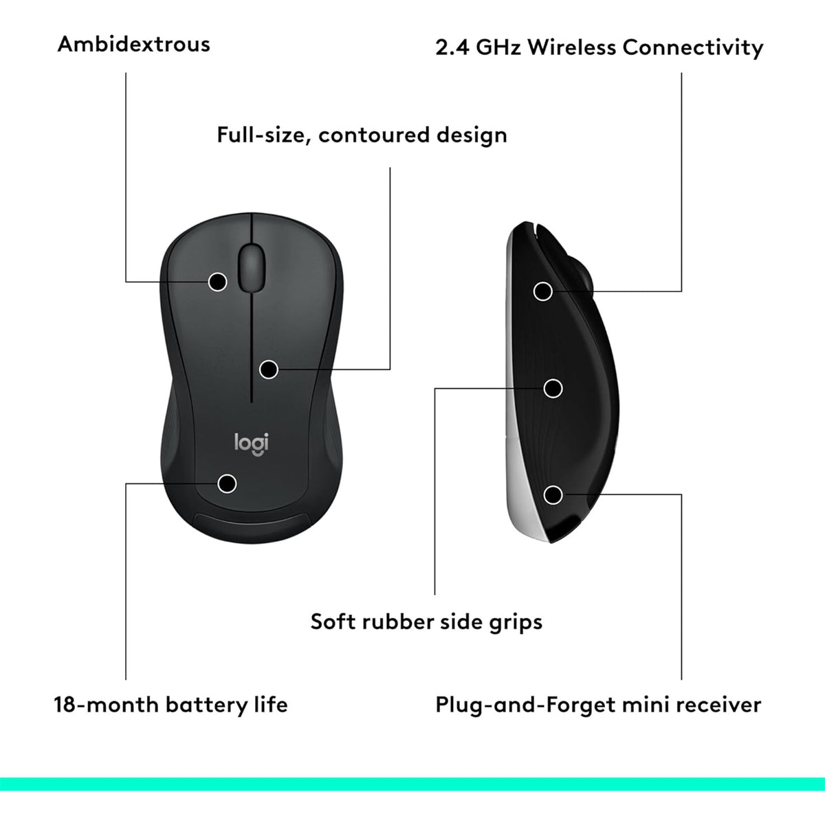 Logitech MK540 Wireless Advanced Keyboard & Mouse Combo