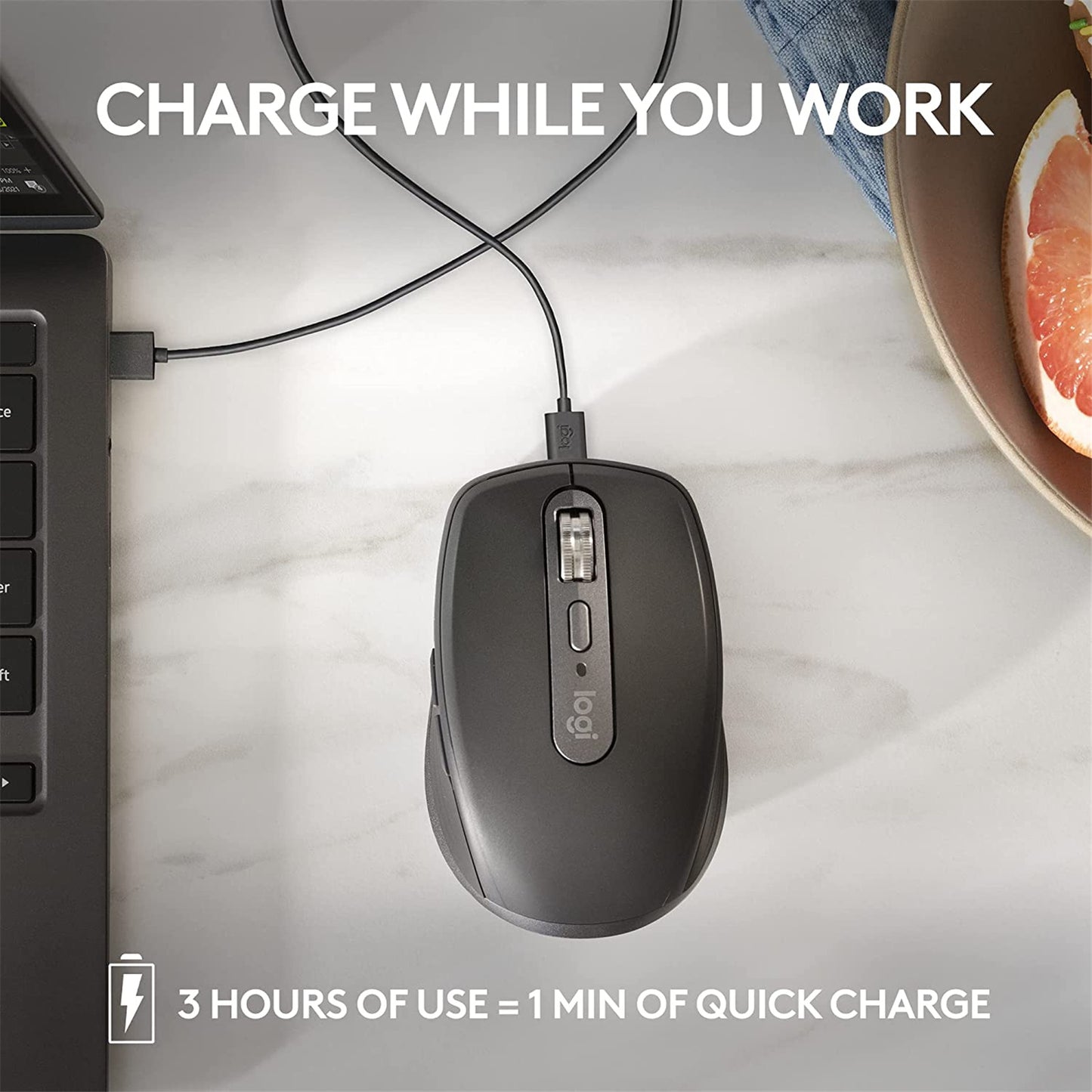 Logitech MX Anywhere 3S Wireless Mouse - Graphite