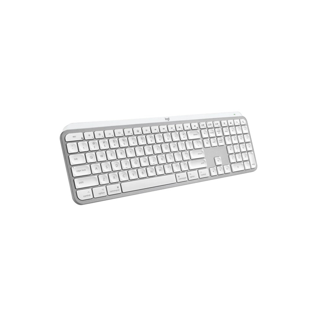 Logitech MX Keys S For Mac Advanced Wireless Illuminated Keyboard - Pale Grey