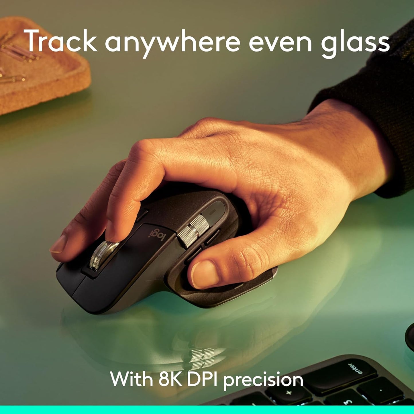 Logitech MX Master 3s Bluetooth Edition Mouse - Graphite