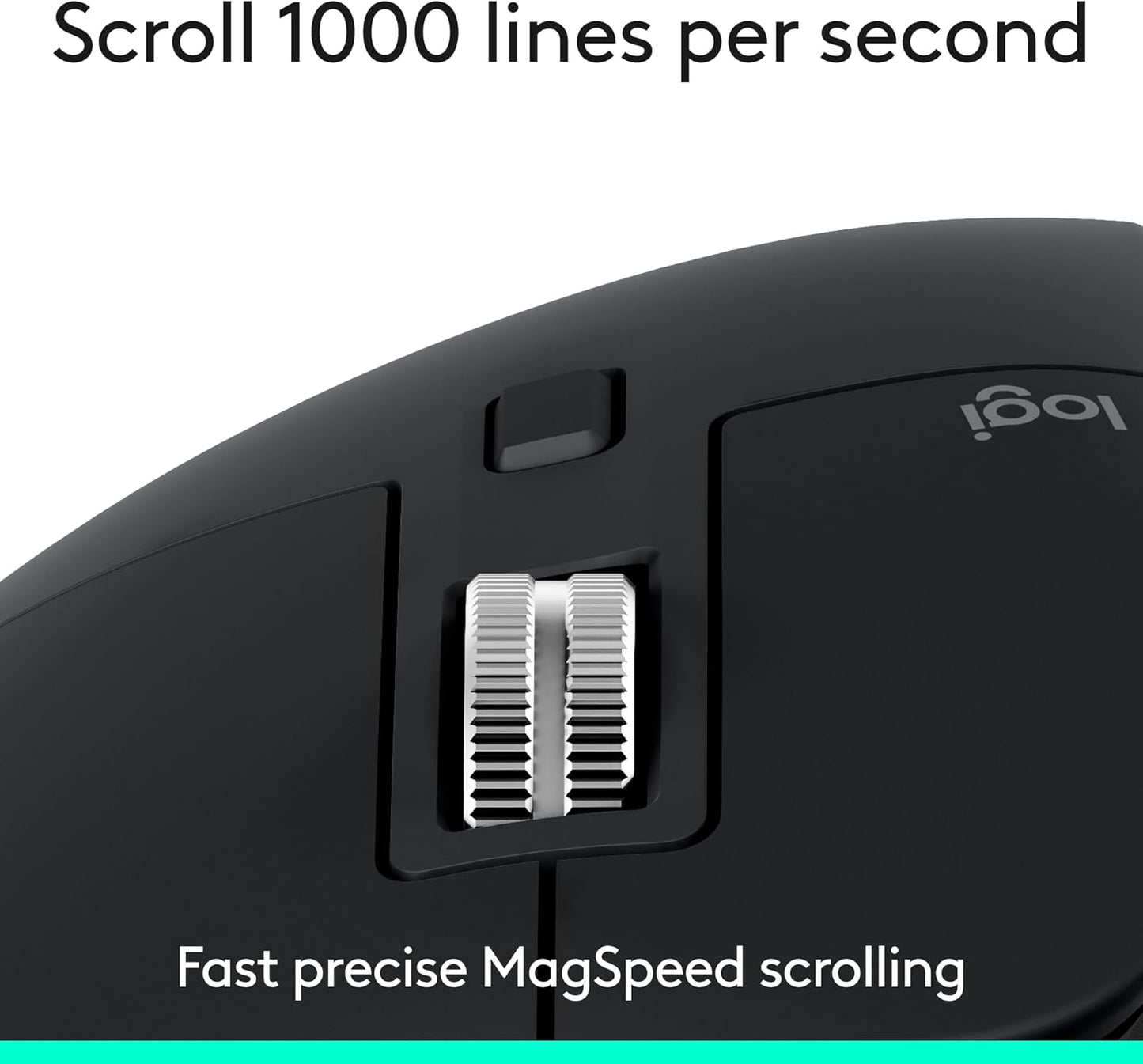 Logitech MX Master 3s Bluetooth Edition Mouse - Graphite