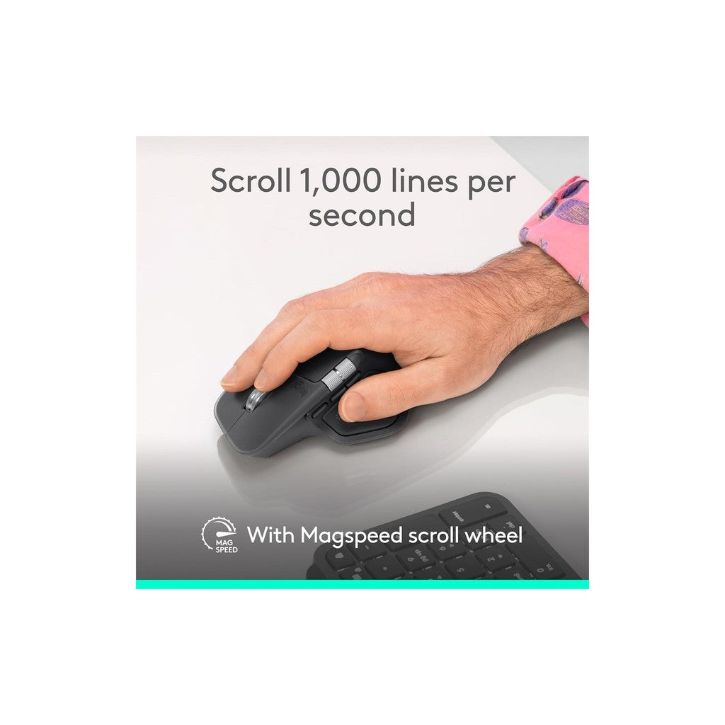 Logitech MX Master 4 Wireless Mouse - Graphite