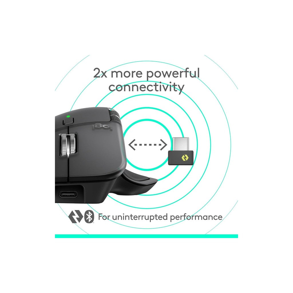 Logitech MX Master 4 Wireless Mouse - Graphite