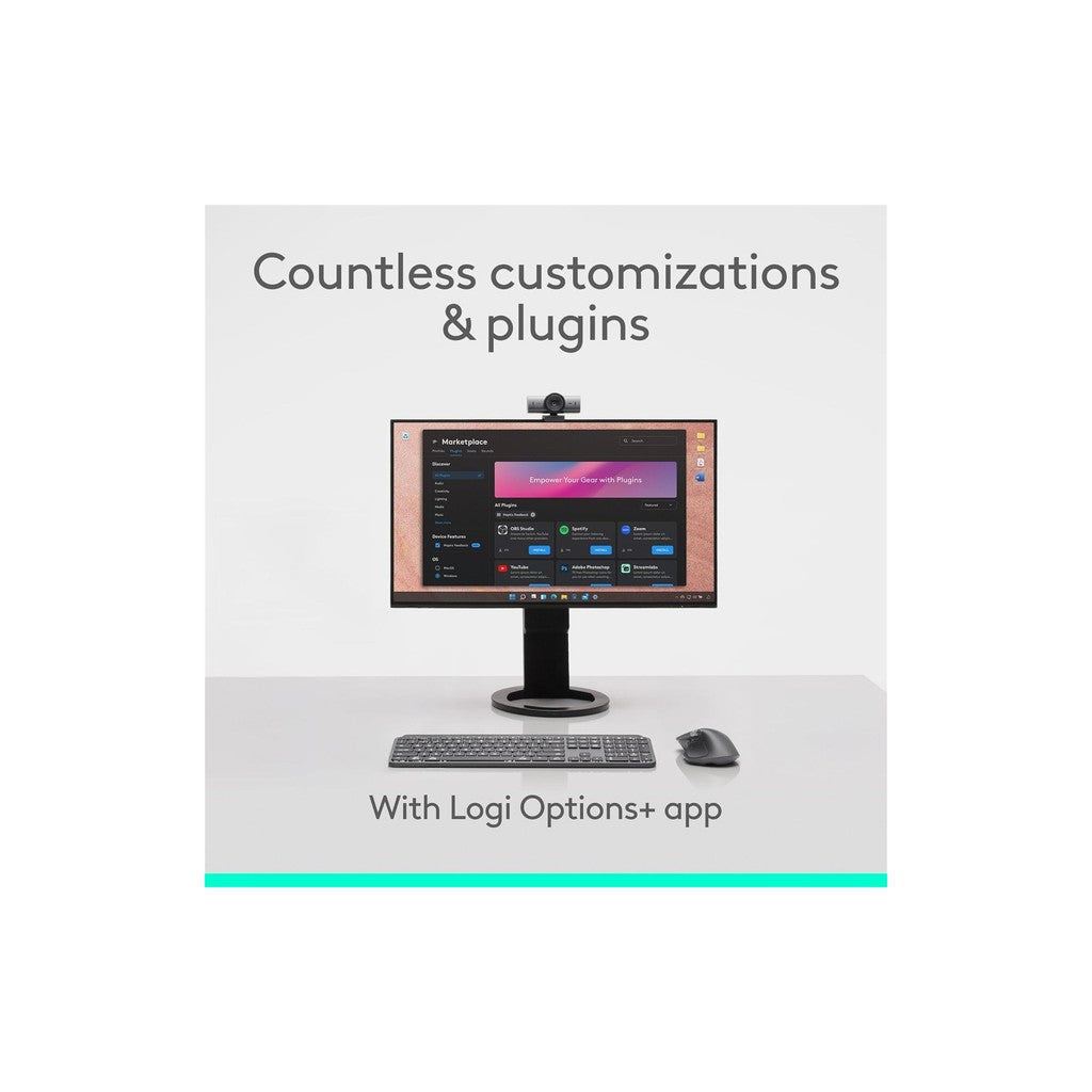 Logitech MX Master 4 Wireless Mouse - Graphite