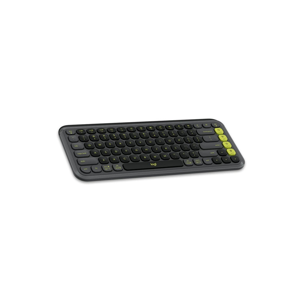 Logitech POP Icon Keys Compact Wireless Keyboard - Graphite