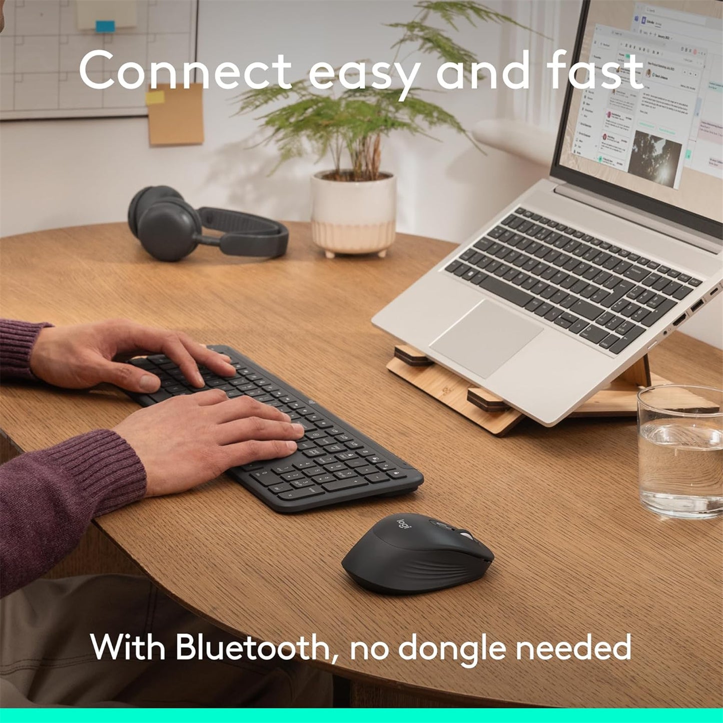 Logitech Signature Comfort M840 L Bluetooth Mouse - Graphite