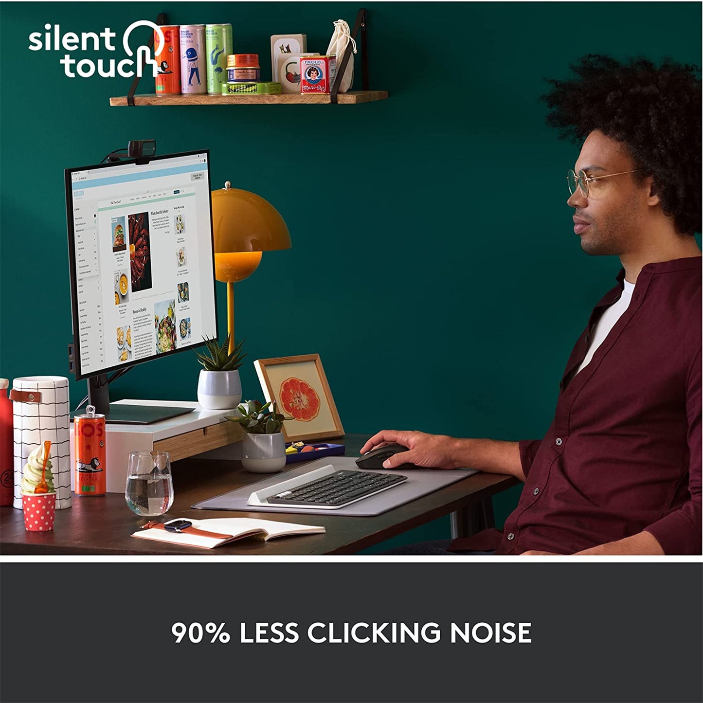 Logitech Signature M650 Wireless Mouse - Graphite