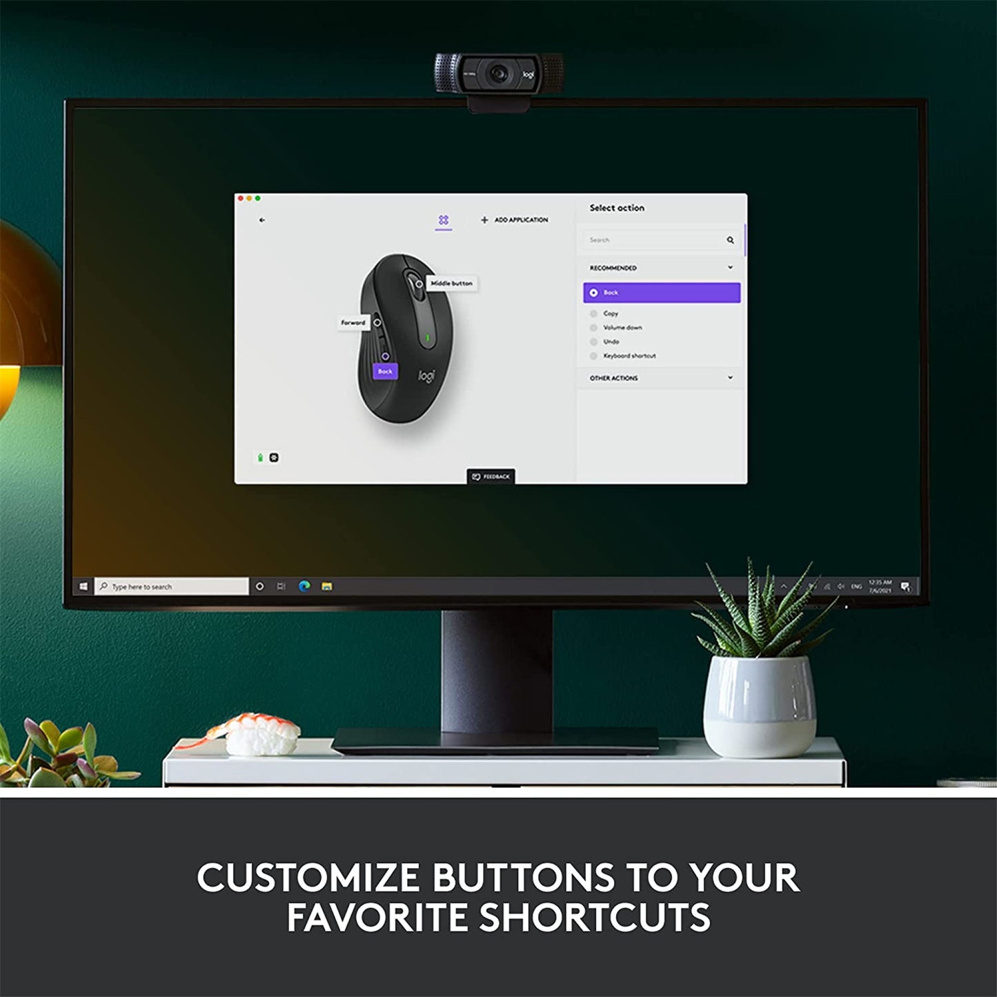 Logitech Signature M650 Wireless Mouse - Graphite