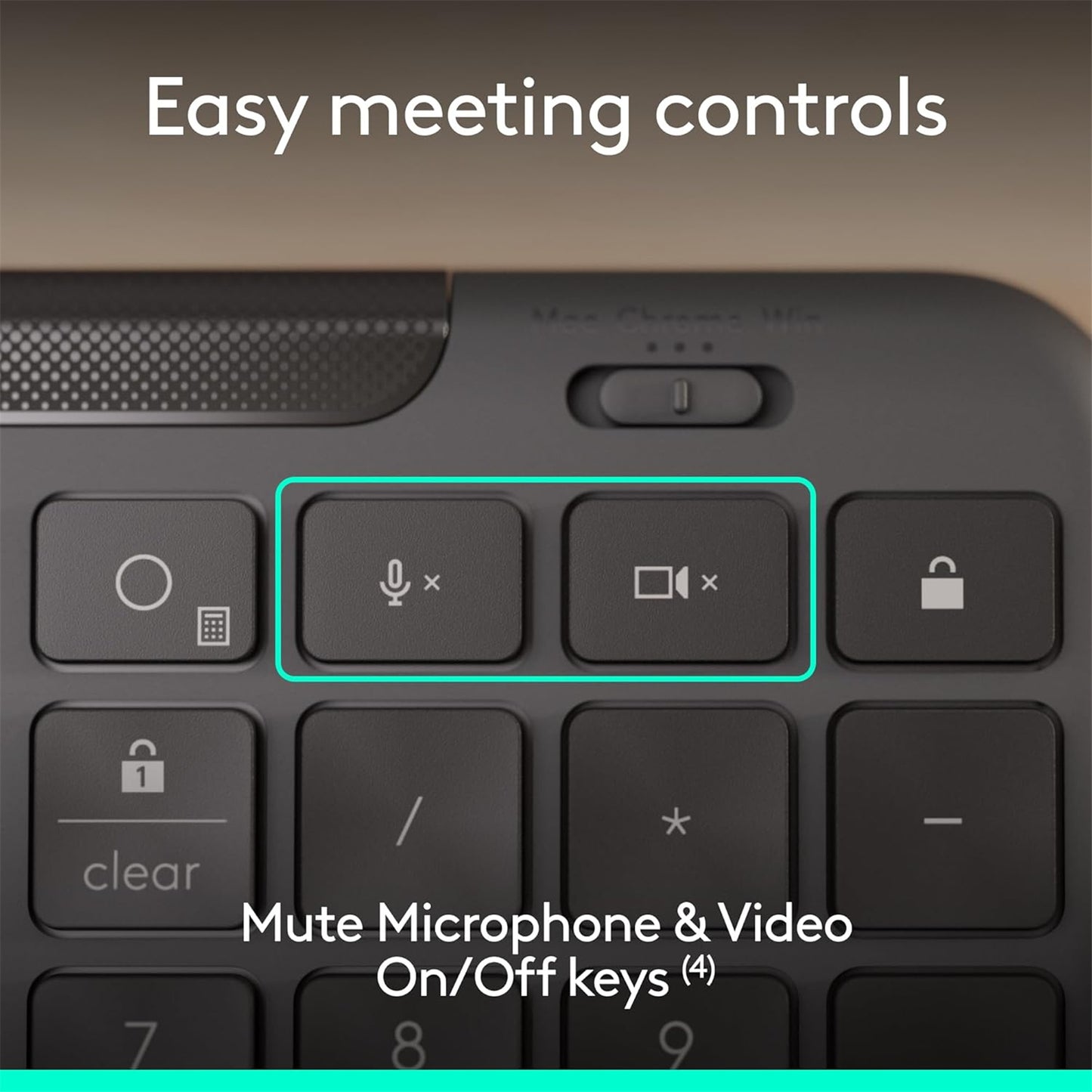 Logitech Signature MK620 Wired USB-C Keyboard & Mouse Combo for Business