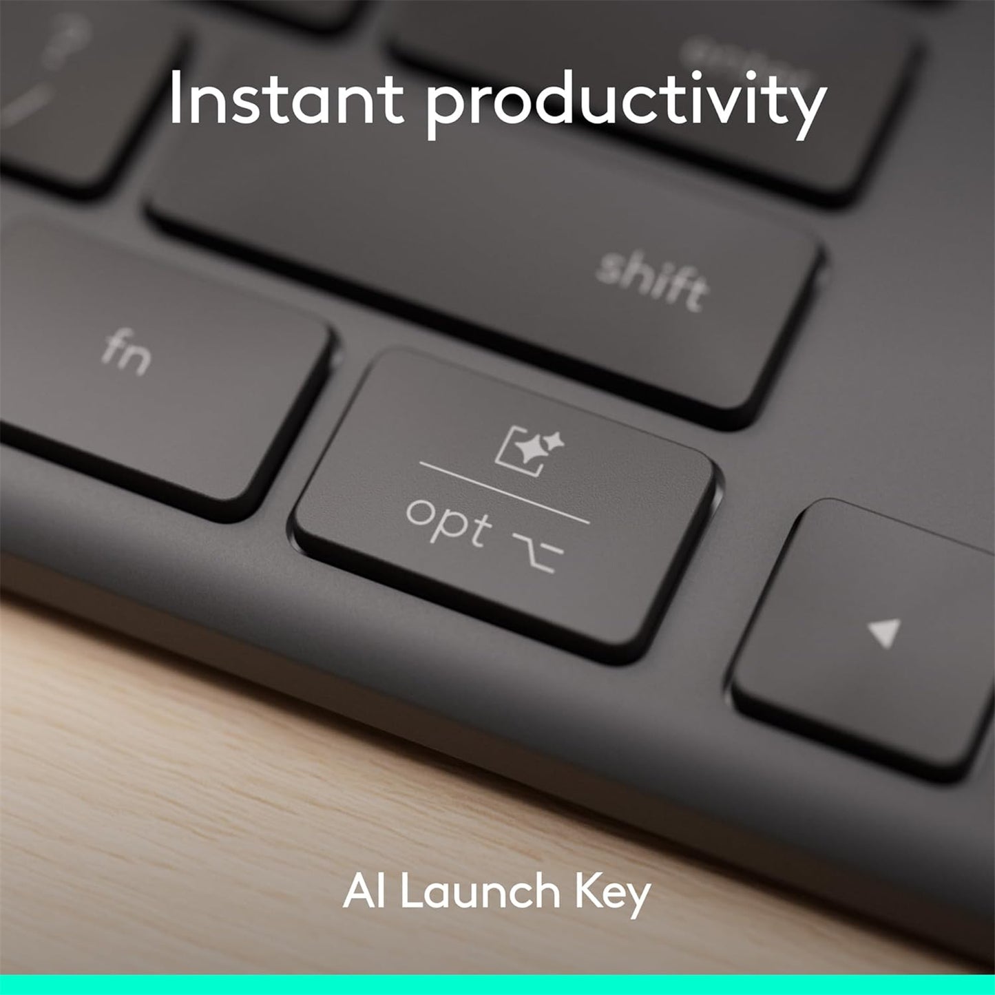 Logitech Signature Solar+ Wireless Keyboard K980 For Business