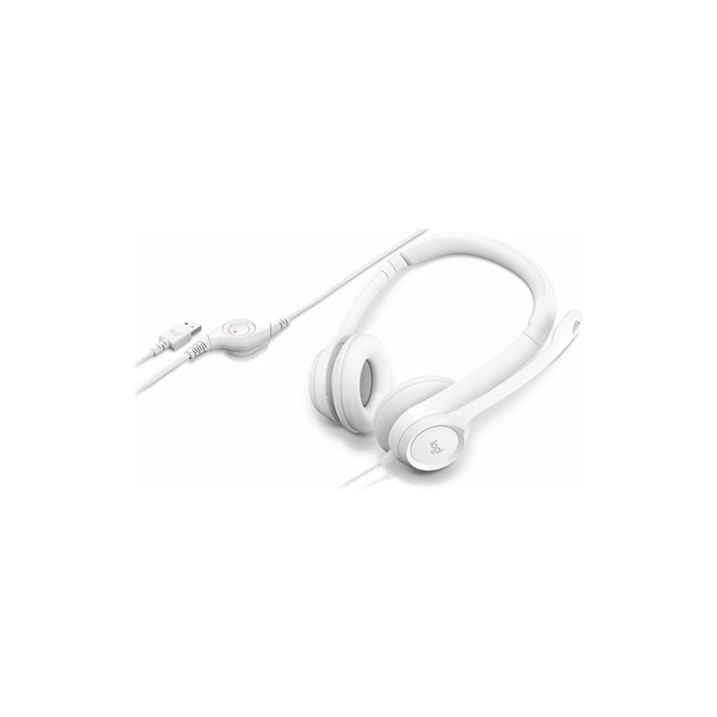 Logitech H390 Headset - Off White