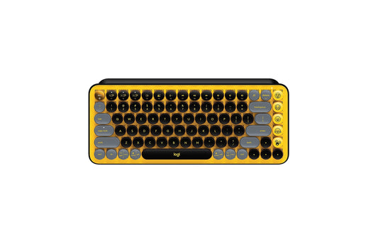 Logitech POP Keys Wireless Mechanical Keyboard with Customizable Emoji Keys