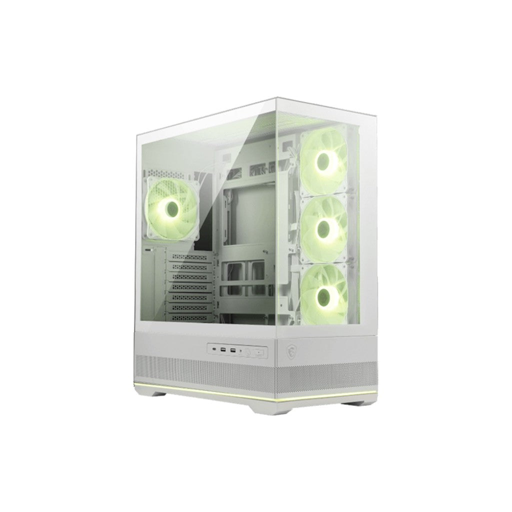 MSI MAG PANO 110R PZ White ATX Tower Case