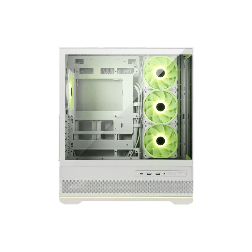 MSI MAG PANO 110R PZ White ATX Tower Case