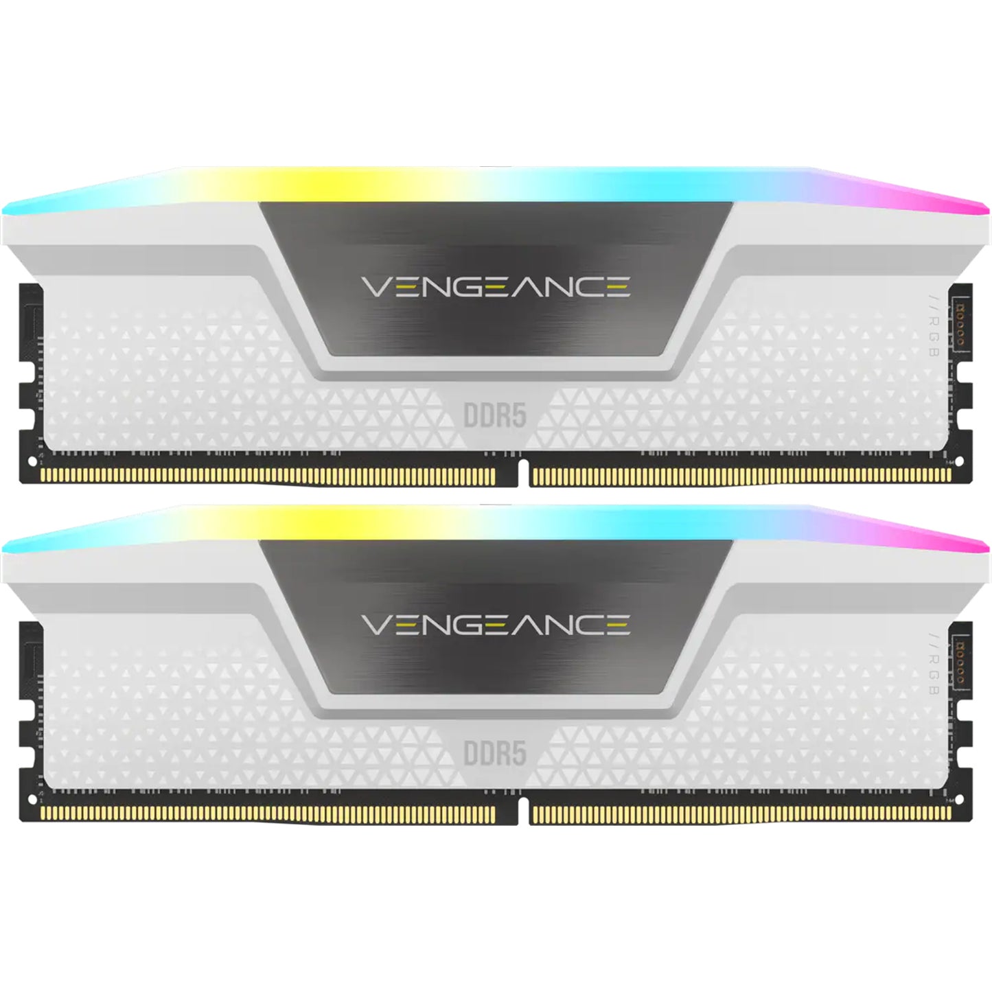 32GB (2x16) 6400mhz CL36 Corsair Vengeance RGB White DIMM DDR5 RAM