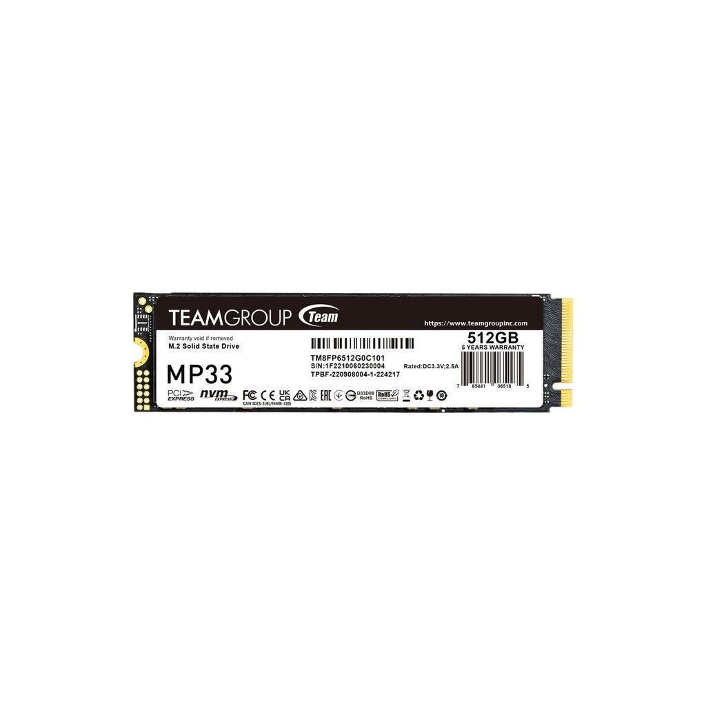 TeamGroup MP33 512GB M.2 NVMe SSD