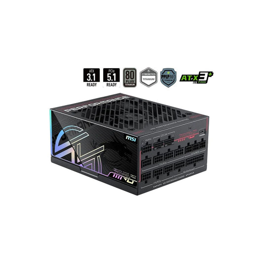 MSI MPG Ai1300TS PCIE5 1300W 80Plus Titanium ATX 3.1 PSU