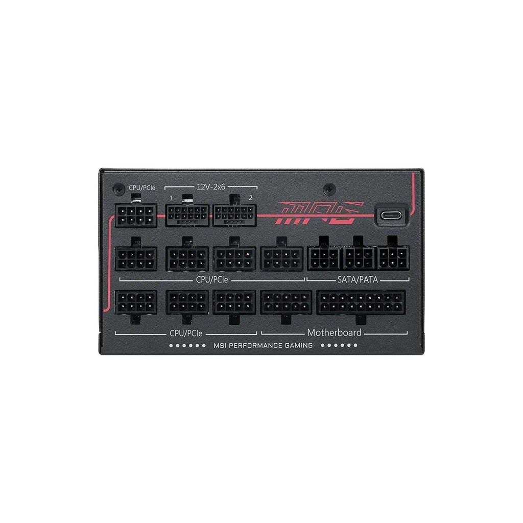 MSI MPG Ai1300TS PCIE5 1300W 80Plus Titanium ATX 3.1 PSU