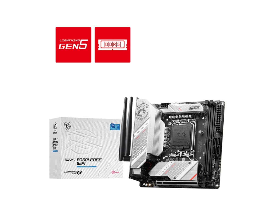 MSI MPG B760I EDGE WIFI DDR5 ITX Motherboard