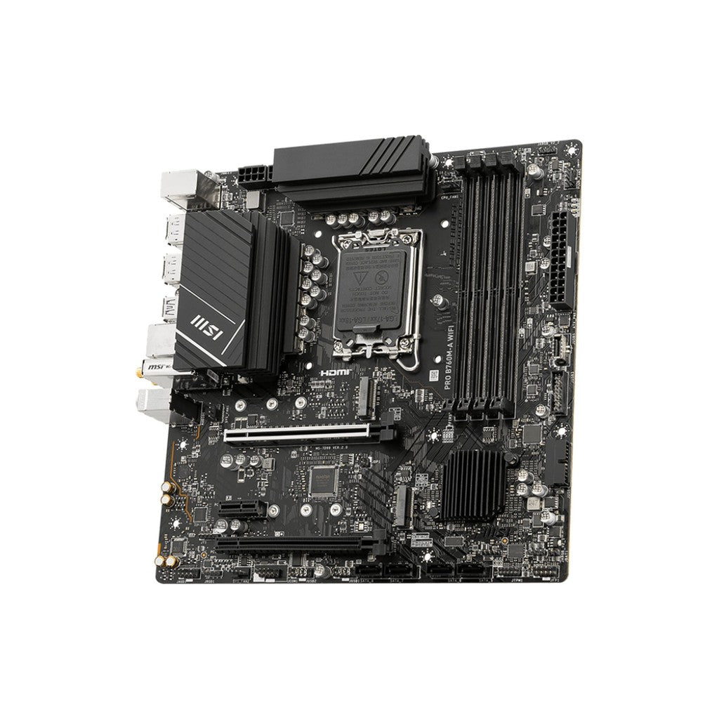 MSI PRO B760M-A WIFI mATX LGA 1700 Motherboard