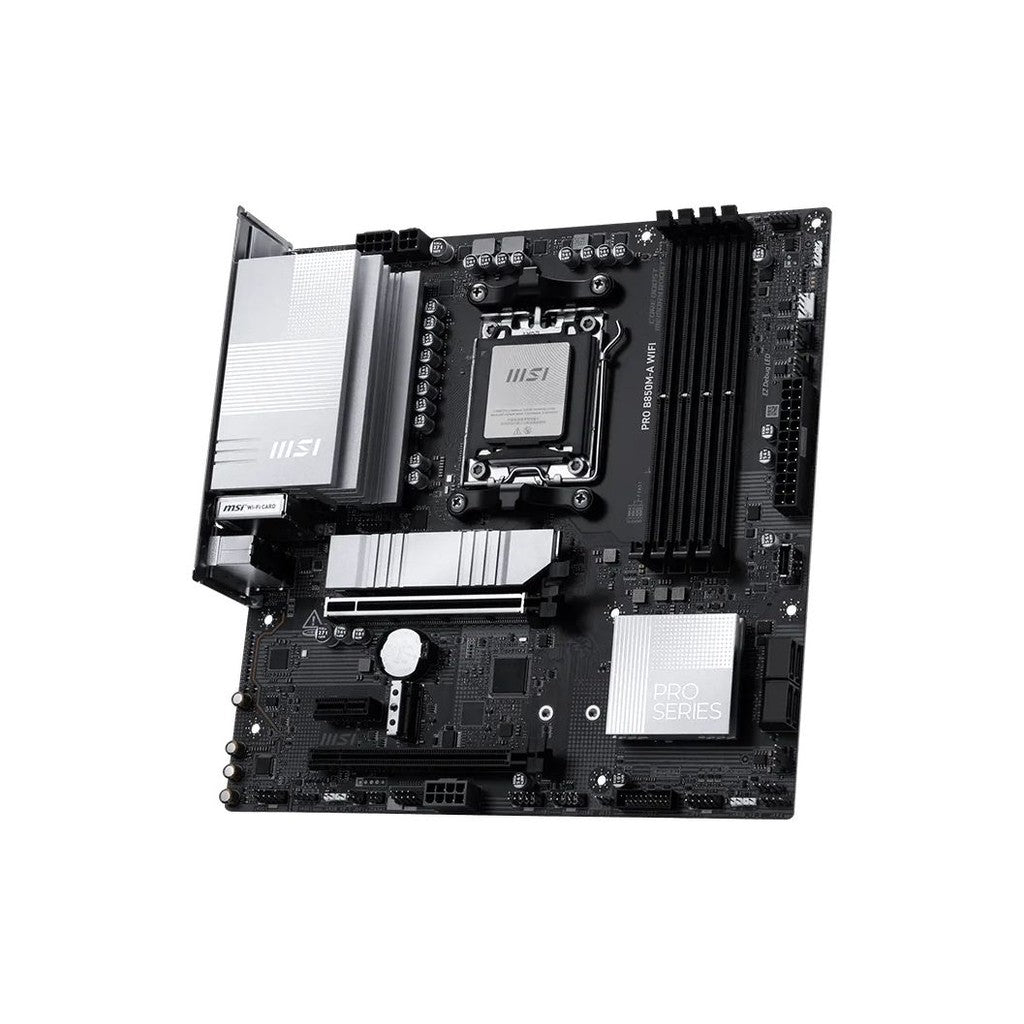 MSI PRO B850M-A WIFI mATX AM5 Motherboard