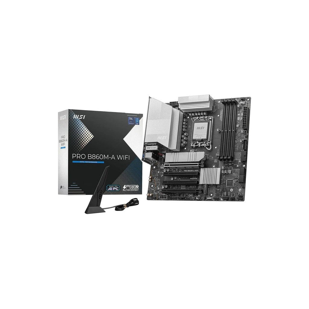 MSI B860M-A WIFI mATX LGA 1851 Motherboard