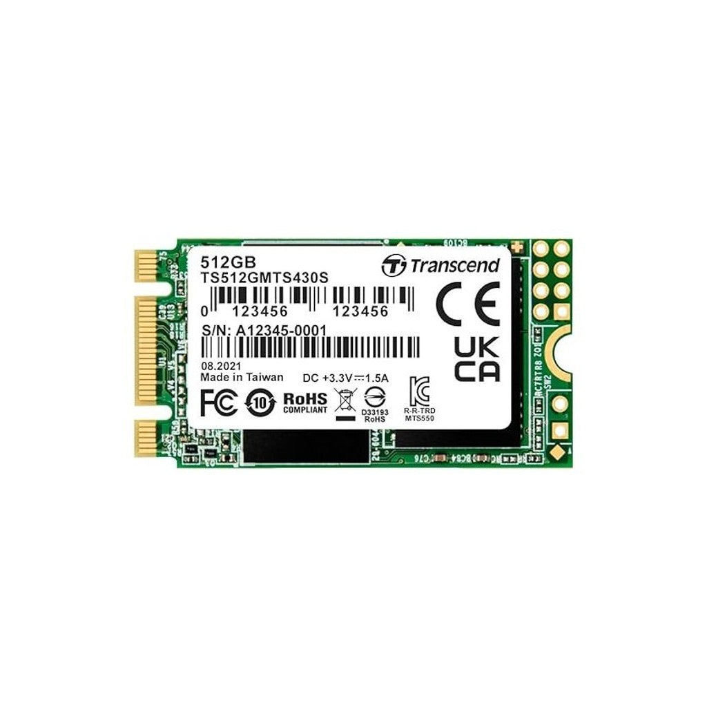 Transcend 430S 512GB M.2 2242 SATA SSD