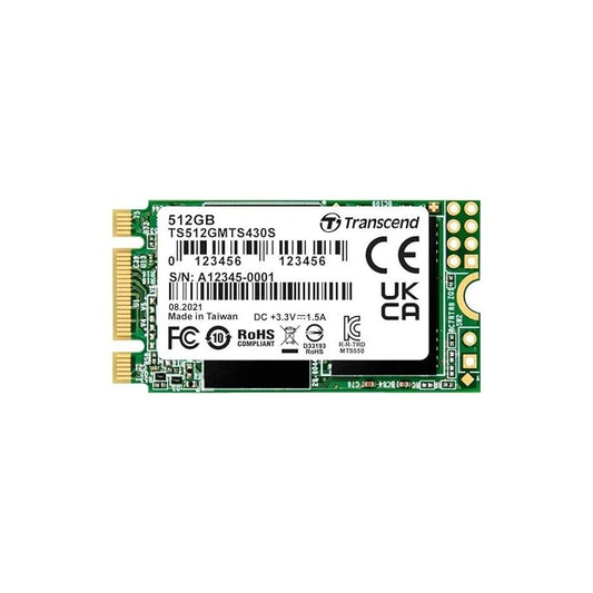 Transcend 430S 512GB M.2 2242 SATA SSD