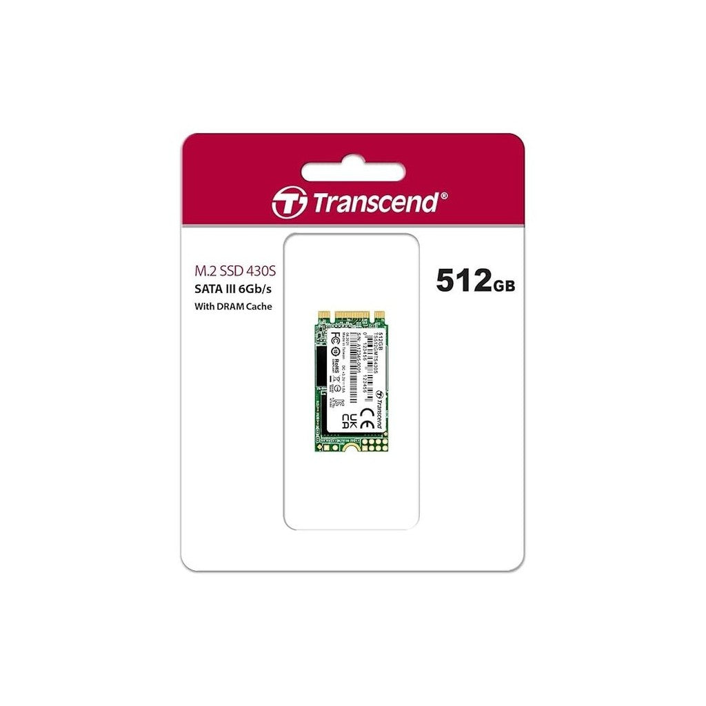 Transcend 430S 512GB M.2 2242 SATA SSD