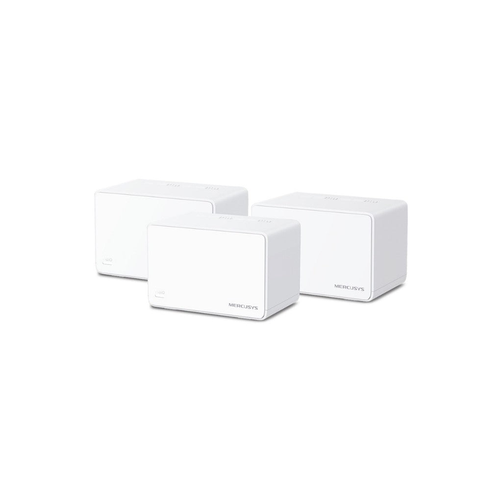 Mercusys Halo H80X (AX3000) Dual-Band WiFi 6 Whole Home Mesh WiFi System - 3 Pack