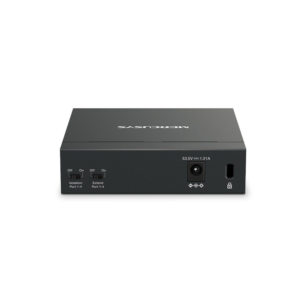 Mercusys MS105GP 5-Port Gigabit Desktop Switch with 4-Port PoE+
