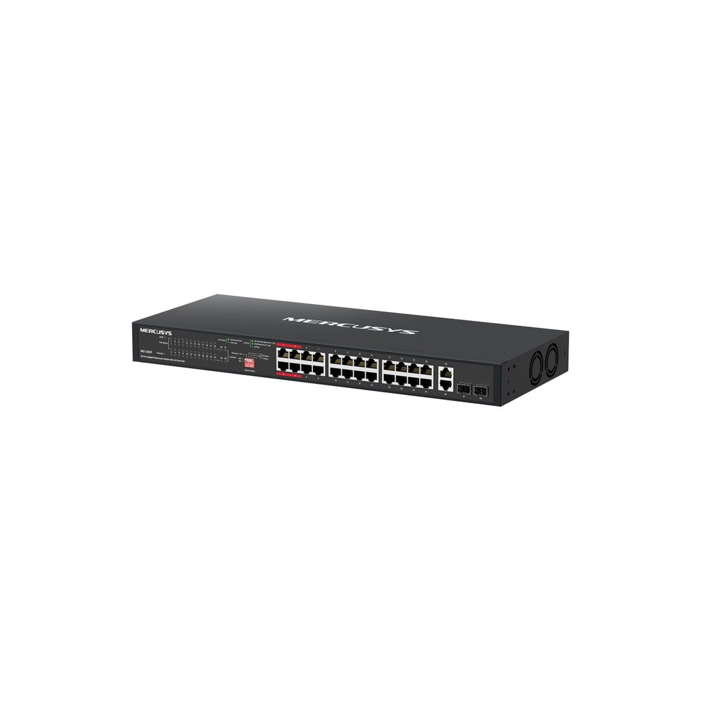 Mercusys MS128GP 28-Port Gigabit Rackmount Switch with 24-Port PoE+