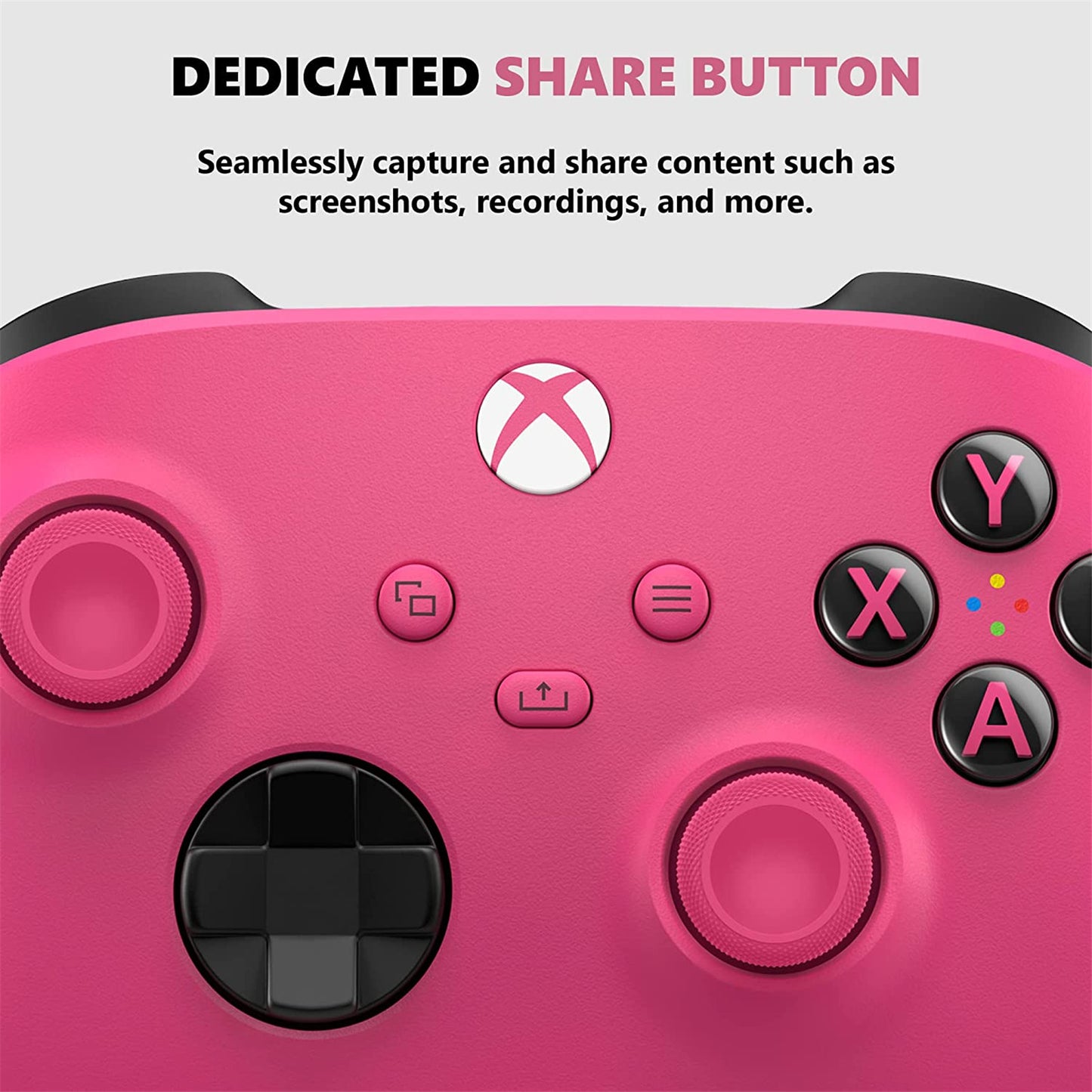 Microsoft Xbox Wireless Controller - Deep Pink for Xbox Series X/S