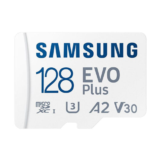 Samsung EVO Plus 128GB microSD Card with Adapter 10Yr Wty
