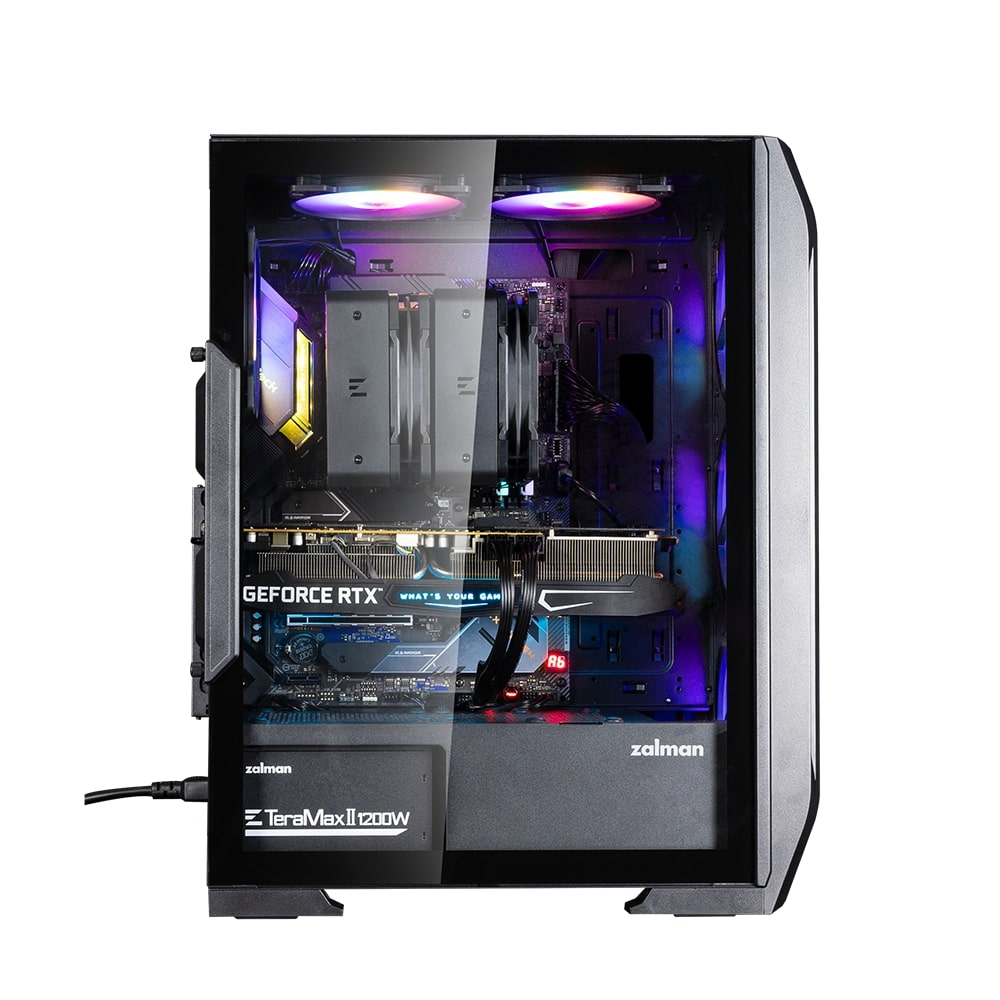Zalman N7 Plus V2 ATX Black Mid Tower Case