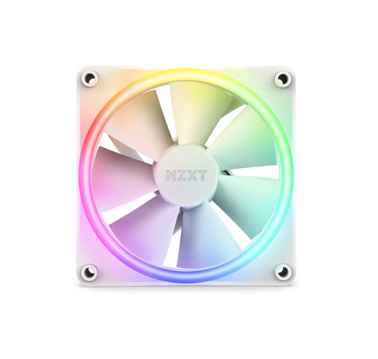 NZXT F120 RGB DUO White 120mm Dual Sided RGB FAN