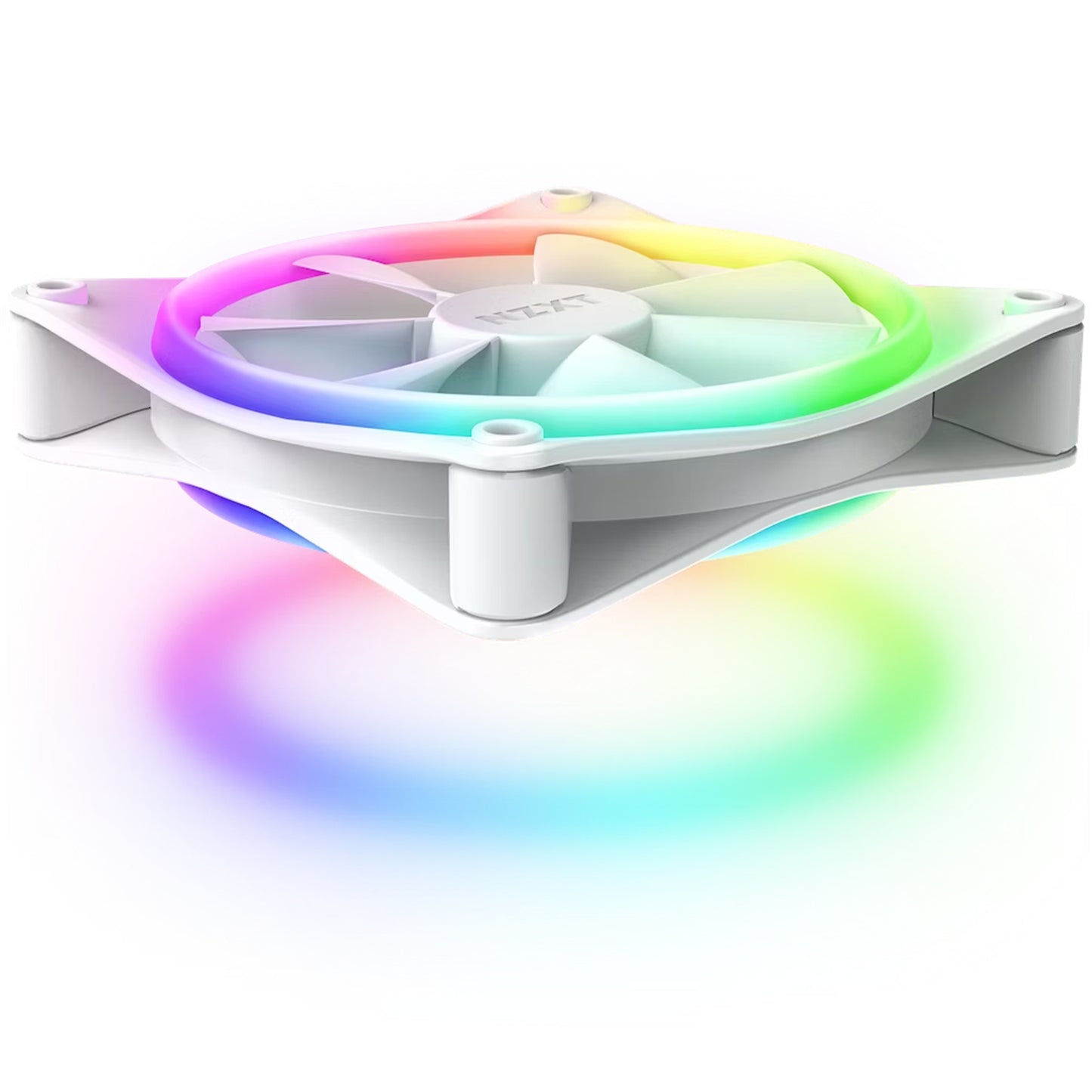 NZXT F120 RGB DUO White 120mm Dual Sided RGB FAN