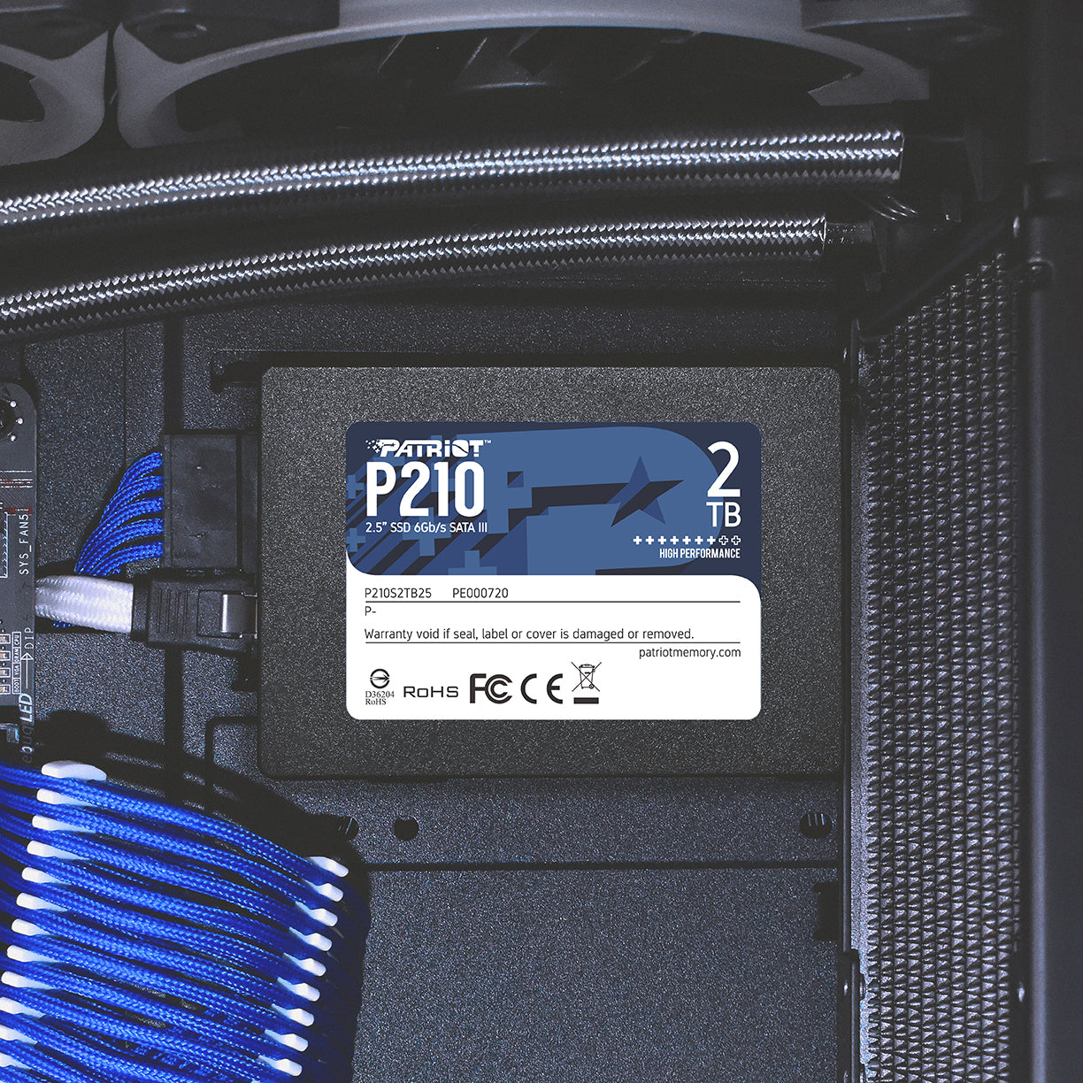 Patriot P210 2TB SSD SATA 2.5" 3Yr Wty