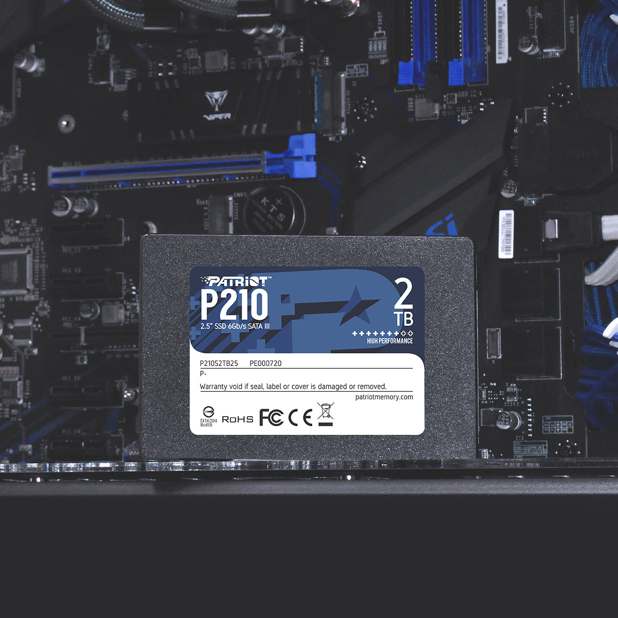 Patriot P210 2TB SSD SATA 2.5" 3Yr Wty