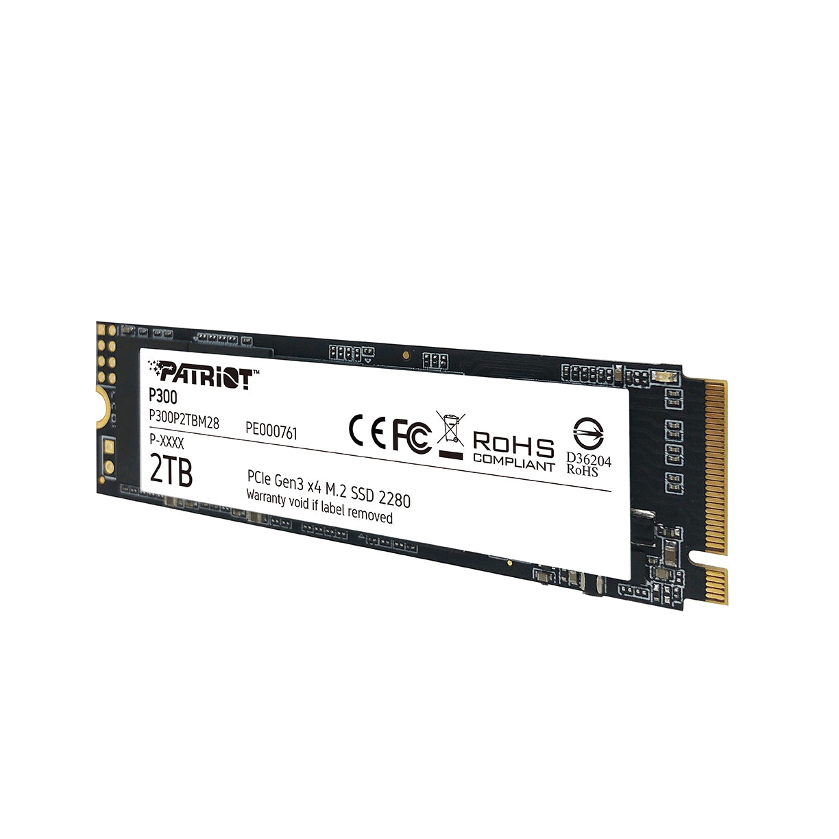 Patriot P300 2TB M.2 NVMe SSD 5Yr Wty