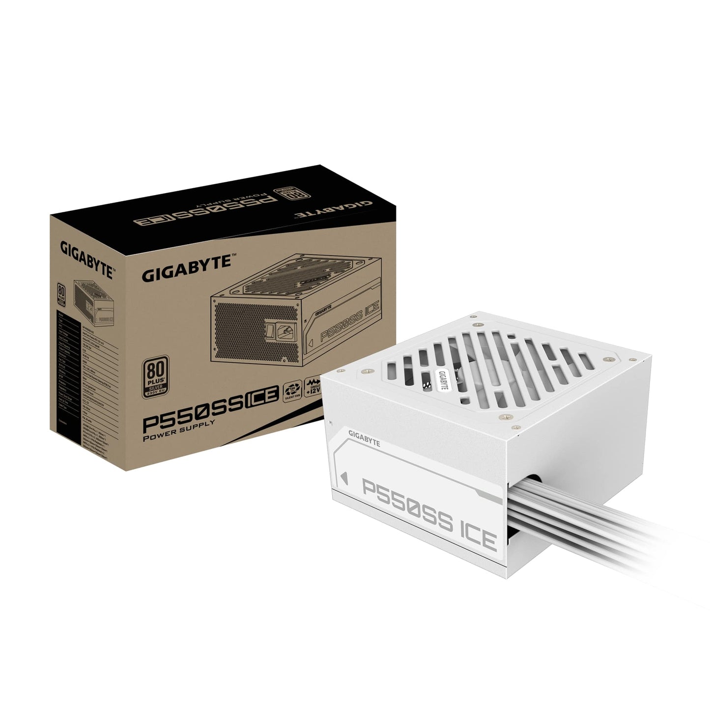 Gigabyte P550SS 550W ICE 80 Plus Silver ATX 3.0 PSU