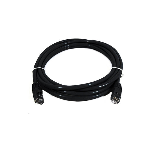 8Ware PL6A-30BLK Cat6A UTP 30m Snagless Ethernet Cable - Black