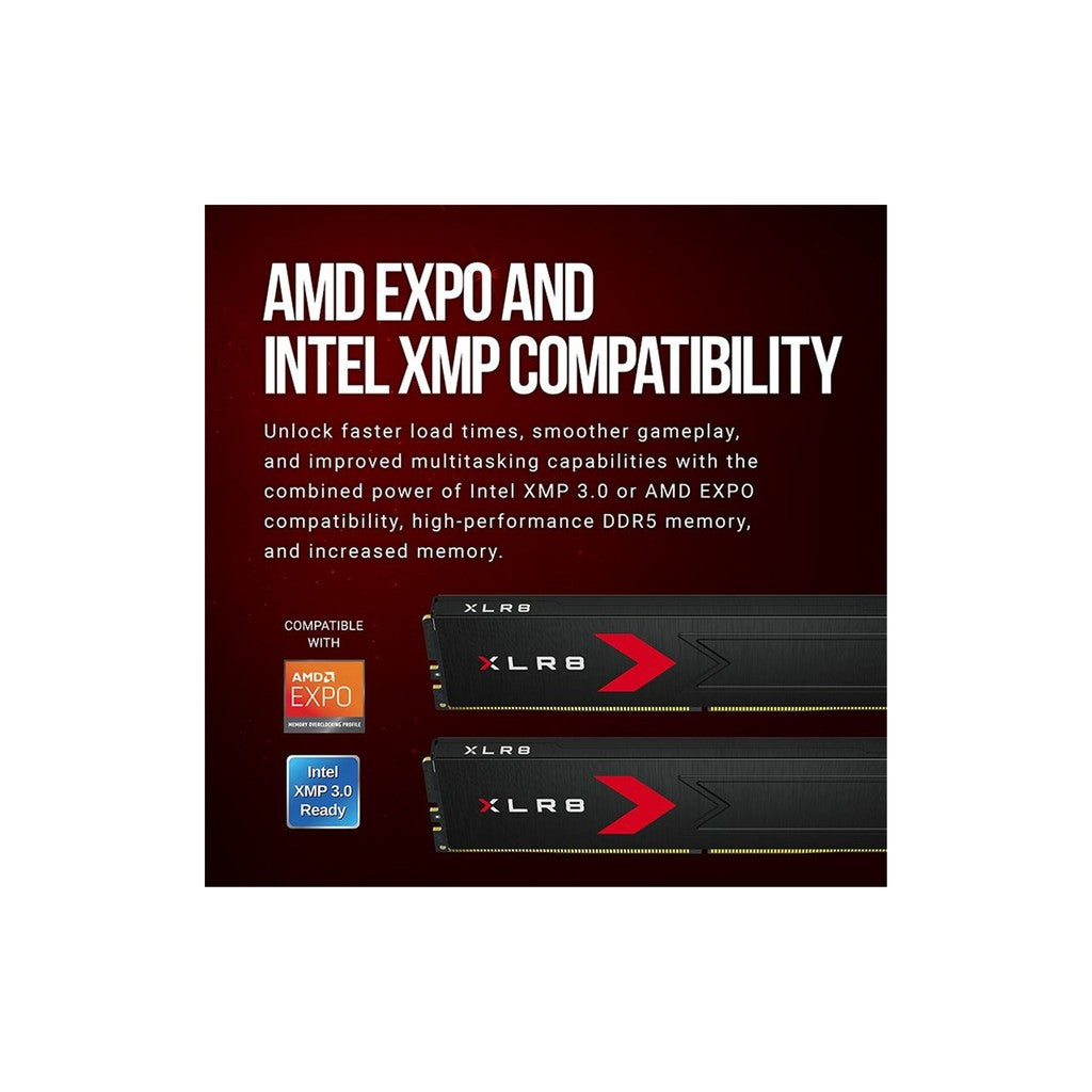 32GB (2x16) PNY XLR8 Gaming 6000mhz CL36 DIMM DDR5 RAM