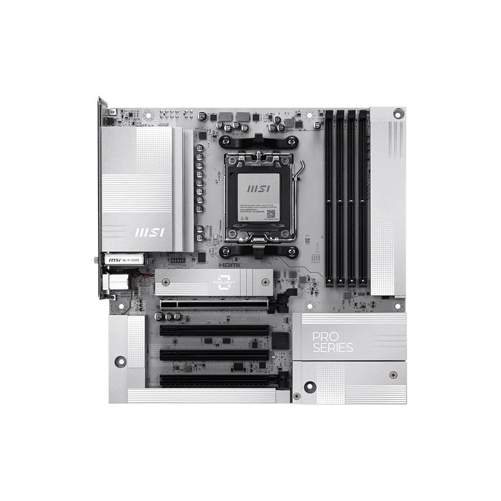 MSI PRO B850M-A WIFI PZ mATX AM5 Motherboard