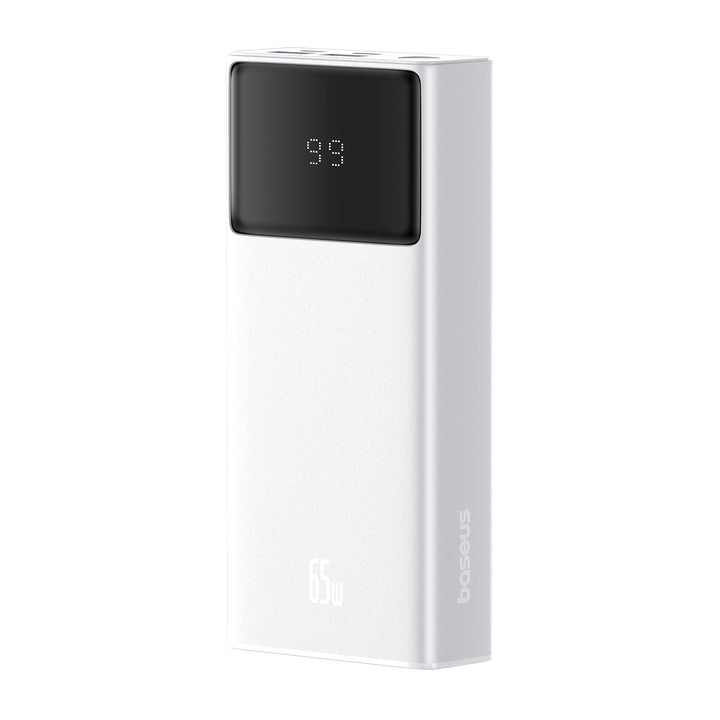 BASEUS Star-Lord Digital Display Fast Charging Power Bank 20000mAh 65W - White