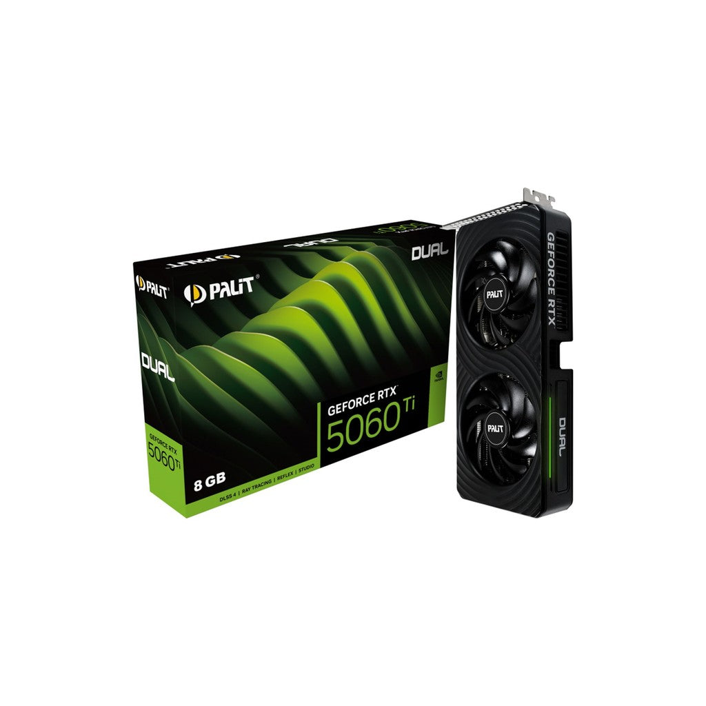 Palit NVIDIA GeForce RTX 5060 Ti Dual 8GB GDDR7 Graphics Card