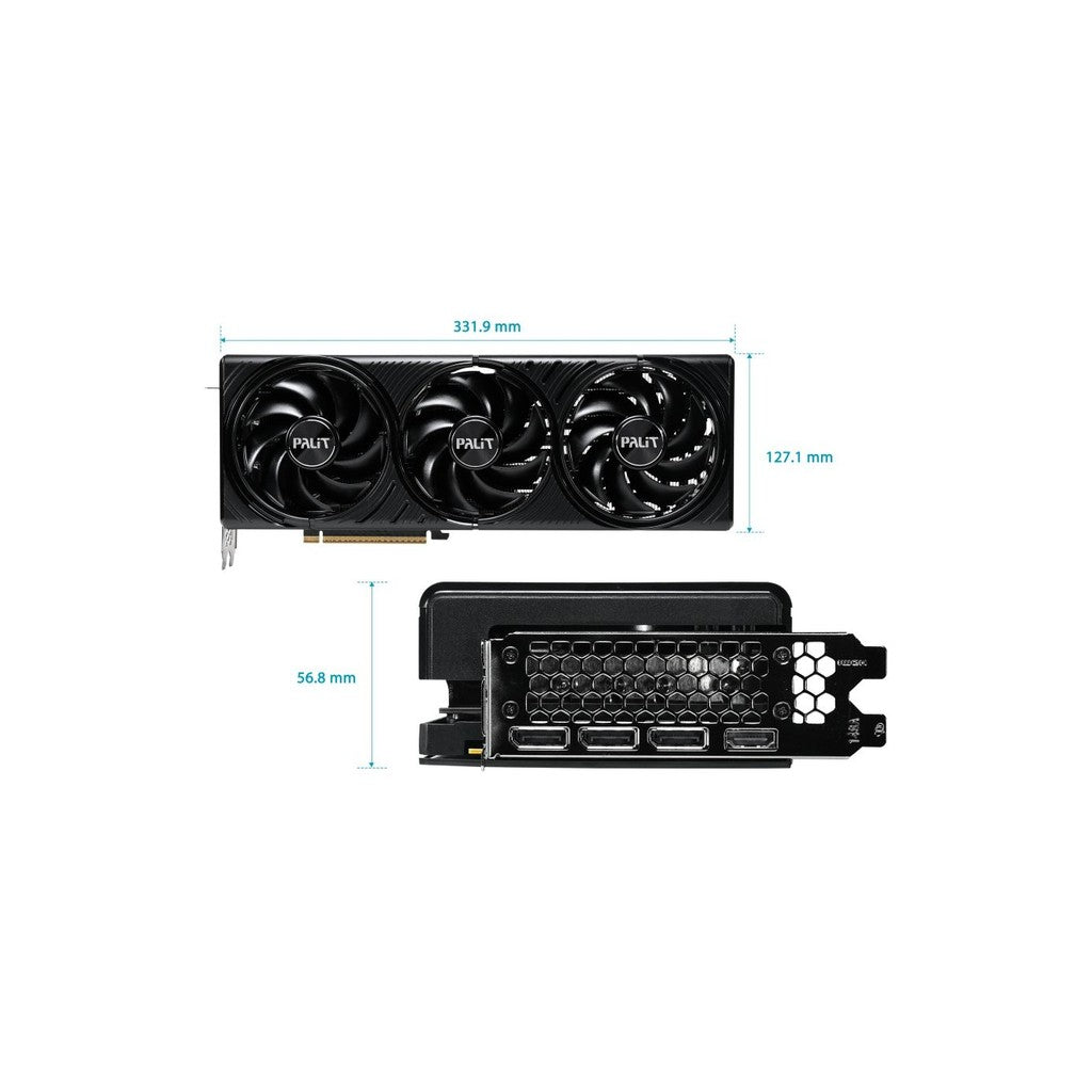 Palit NVIDIA GeForce RTX 5080 Infinity 3 16GB GDDR7 Graphics Card