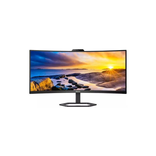 Philips 34E1C5600HE 34" Ultrawide Curved Monitor with Windows Hello Webcam