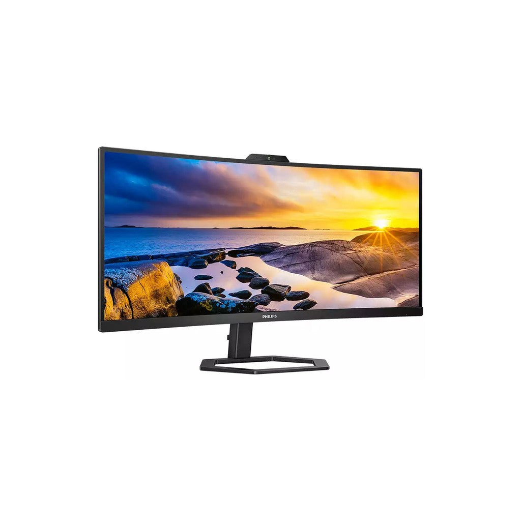 Philips 34E1C5600HE 34" Ultrawide Curved Monitor with Windows Hello Webcam